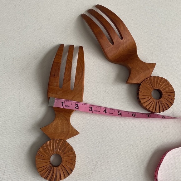 Bamboo salad forks - Picture 3 of 6